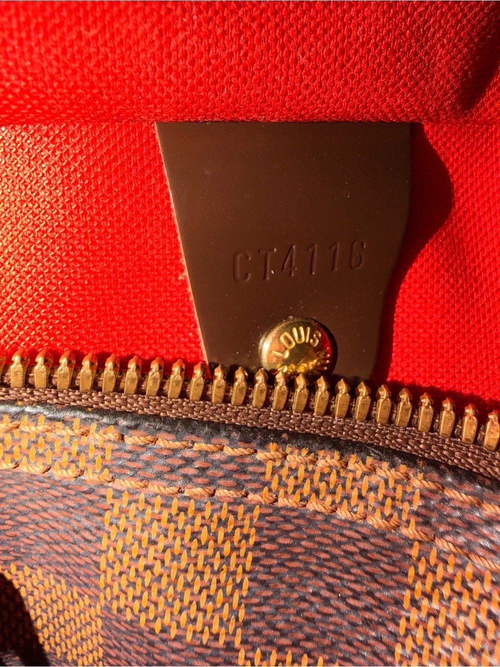 Louis Vuitton Speedy Damier Bandolier 35 - Picture 7 of 8